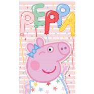   Peppa malac Party kéztörlő, arctörlő, törölköző 30x50 cm