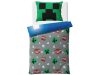 Minecraft Creeper Explode ágyneműhuzat 140×200cm, 80×80 cm