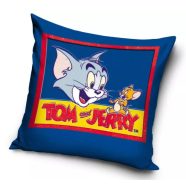 Tom és Jerry párna 40*40 cm, kék