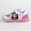 Gabi babaháza Lilac Meow LED villogó, világító utcai cipő 24-31