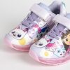 Gabi babaháza Lilac Meow LED villogó, világító utcai cipő 24-31