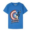 Bosszúállók Captain America gyerek rövid póló, felső 4 - 10 év / 104 - 140 cm