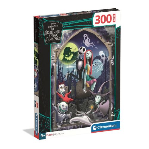 Karácsonyi lidércnyomás 300 db-os puzzle Clementoni