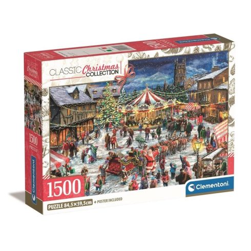 Karácsonyi Fair 1500 db-os puzzle Clementoni