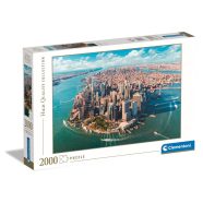 New York Lower Manhattan 2000 db-os puzzle Clementoni