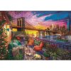 New York Balcony Sunset 3000 db-os puzzle Clementoni