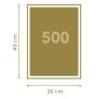 A cápa Cult Movies 500 db-os puzzle Clementoni