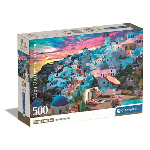 Görögország View 500 db-os puzzle Clementoni