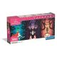 Disney Hercegnők, Gonoszok Destinies 1000 db-os panorama Compact puzzle Clementoni