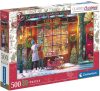 Karácsony Toys Shop 500 db-os puzzle Clementoni