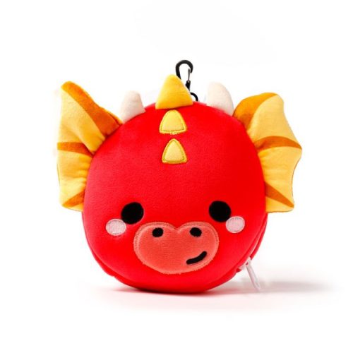 Utazópárna Szemmaszkkal, Plüss RELAXEAZZZ - Sárkány - Édes Állatok