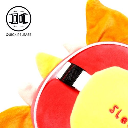 Utazópárna Szemmaszkkal, Plüss RELAXEAZZZ - Sárkány - Édes Állatok