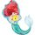 Disney Hercegnők Ariel fólia lufi 86 cm