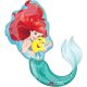 Disney Hercegnők Ariel fólia lufi 86 cm