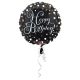 Happy Birthday Gold fólia lufi 43 cm