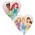 Disney Hercegnők Heart fólia lufi 43 cm