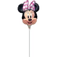 Disney Minnie felfújt mini fólia lufi 22 cm