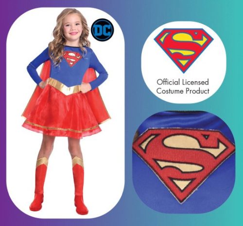 Supergirl Girl of Steel jelmez 4-6 év