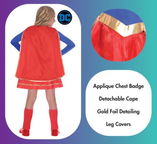 Supergirl Girl of Steel jelmez 4-6 év