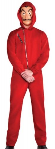 La Casa de Papel, A nagy pénzrablás felnőtt jelmez maszkkal L, M méret