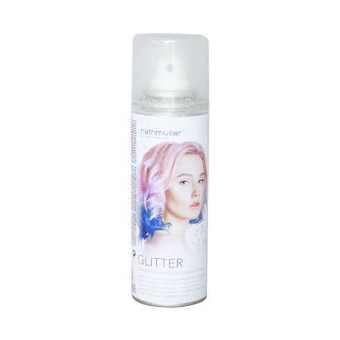 Silver Glitter Hairspray, Ezüst csillámos hajlakk 100 ml