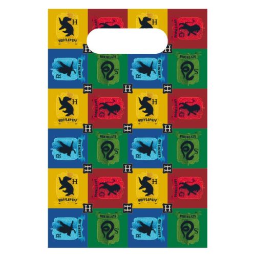 Harry Potter Houses ajándéktasak, ajándékzacskó 8 db-os