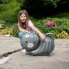 Cicás Grey sétáló fólia lufi 75 cm