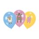 Farm Party léggömb, lufi 6 db-os 11 inch (27,5 cm)