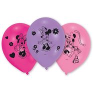   Disney Minnie Fashion léggömb, lufi 10 db-os 10 inch (25,4cm)