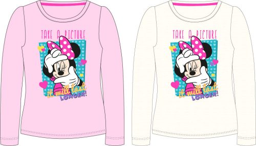 Disney Minnie Picture gyerek hosszú póló, felső 3 - 8 év / 98 - 128 cm