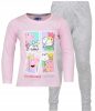 Peppa malac gyerek hosszú pizsama 2 - 6 év / 92 - 116 cm