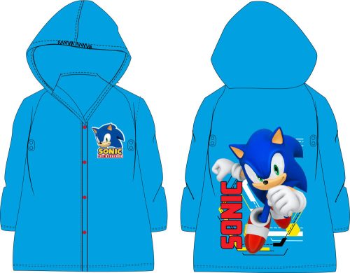 Sonic a sündisznó Speed esőkabát 4 - 9 év / 104 - 134 cm