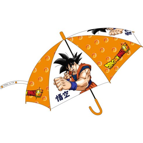 Dragon Ball gyerek félautomata átlátszó esernyő Ø83 cm