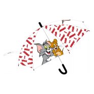   Tom és Jerry gyerek félautomata átlátszó esernyő Ø74 cm 