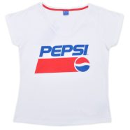 Pepsi White női rövid póló, felső XS-XL