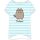 Pusheen Striped női rövid hálópóló XS