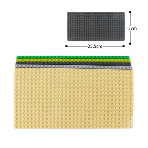 WANGE 8805 | építőjáték alaplap - 100% kompatibilis minden más kedvelt márkával | 16x32 bütyök - Több színben - sötétzöld