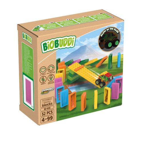 BiOBUDDi BB-4008 | bio építőjáték | Dominó versenypálya