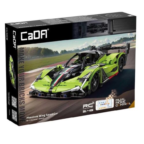 CaDA C51303W - Távirányítós Phantom Wing sportautó - 100% technic-kompatibilis építőjáték