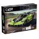 CaDA C51303W - Távirányítós Phantom Wing sportautó - 100% technic-kompatibilis építőjáték