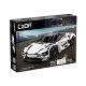 CaDA C51305W - Távirányítós Storm sportautó - 100% technic-kompatibilis építőjáték