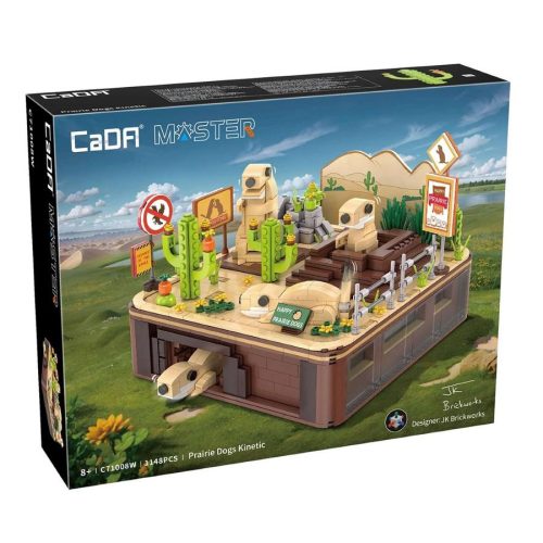 CaDA C71008W - Mormota Életvilág - 100% technic-kompatibilis építőjáték