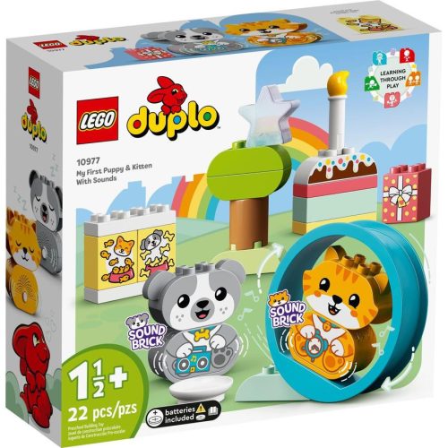 LEGO DUPLO 10977 Első kutyusom és cicám