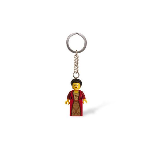 LEGO Kiegészítő Kulcstartó Kingdoms Hercegnő – fekete hajú