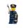 LEGO Minifigurák 71000 - 9. sorozat - Rendőr