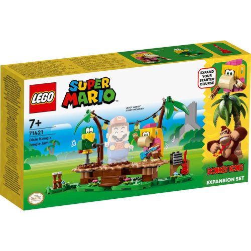 LEGO Super Mario 71421 Dixie Kong Jungle Jam kiegészítő szett