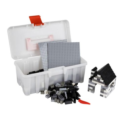 Q-BRiCKS | 400 db-os, 100% kompatibilis építőkocka készlet | házikó