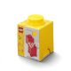 LEGO Kiegészítő - Tároló doboz 1-es sárga