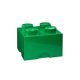LEGO Kiegészítő - Tároló doboz 4-es zöld