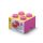 LEGO Kiegészítő - Tároló doboz 4-es pink